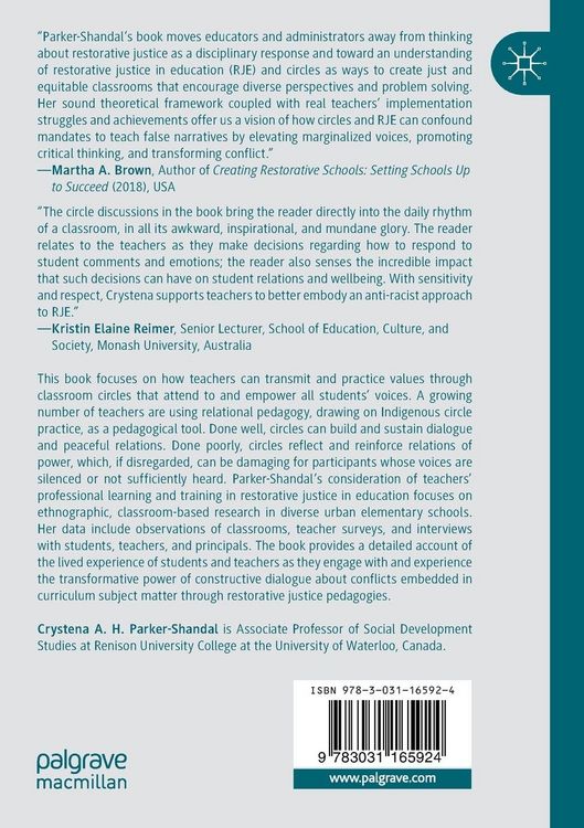 Produktbild: Restorative Justice in the Classroom