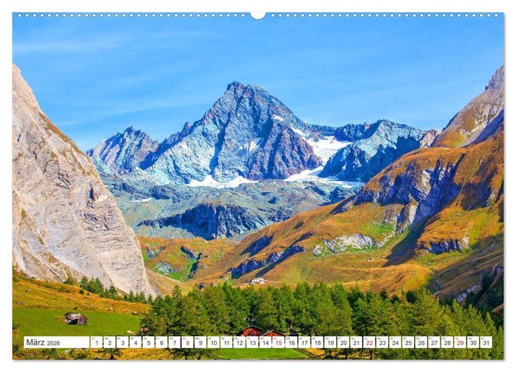 Produktbild: Sch&ouml;ne Gr&uuml;&szlig;e aus Osttirol (Wandkalender 2026 DIN A2 quer), CALVENDO Monatskalender