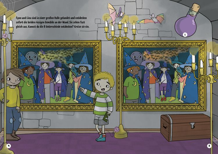 Produktbild: Die R&auml;tsel-Knacker &ndash; Das Geheimnis der magischen Schule (Buch mit abwischbarem Stift)