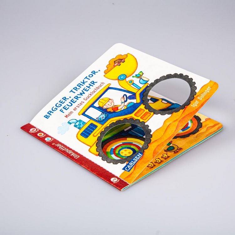 Produktbild: Baby Pixi (unkaputtbar) 115: Bagger, Traktor, Feuerwehr
