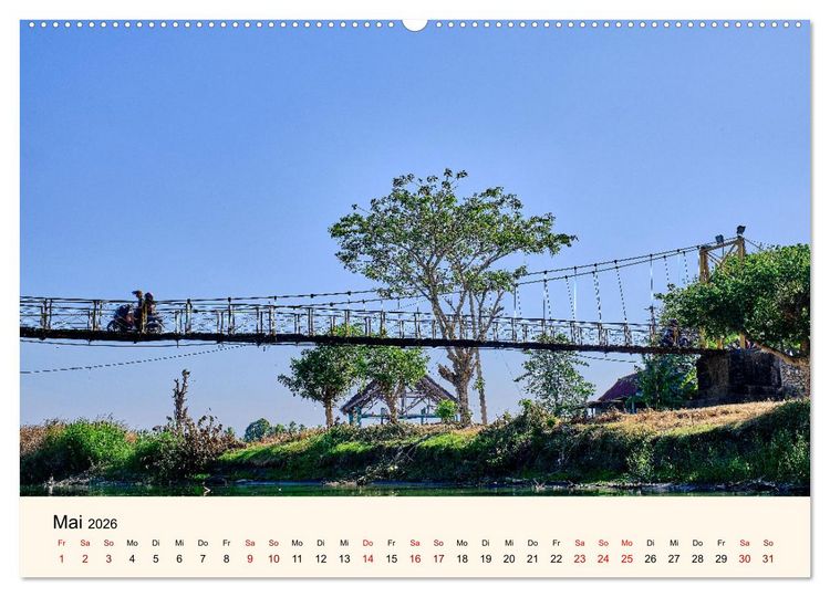 Produktbild: Sulawesi Im Reich der Torajas (Wandkalender 2026 DIN A2 quer), CALVENDO Monatskalender
