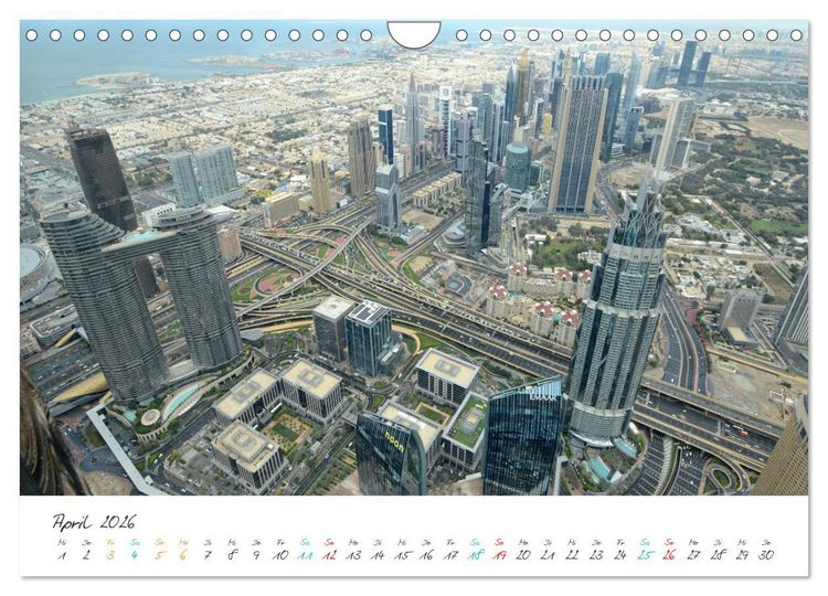 Produktbild: Dubai, die Stadt der Superlative. (Wandkalender 2026 DIN A4 quer), CALVENDO Monatskalender