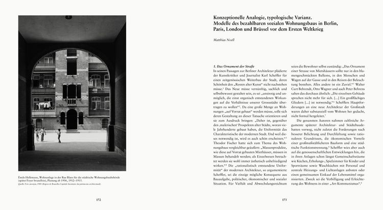 Die Wiedergeburt der städtischen Architektur. Blockreform 1890