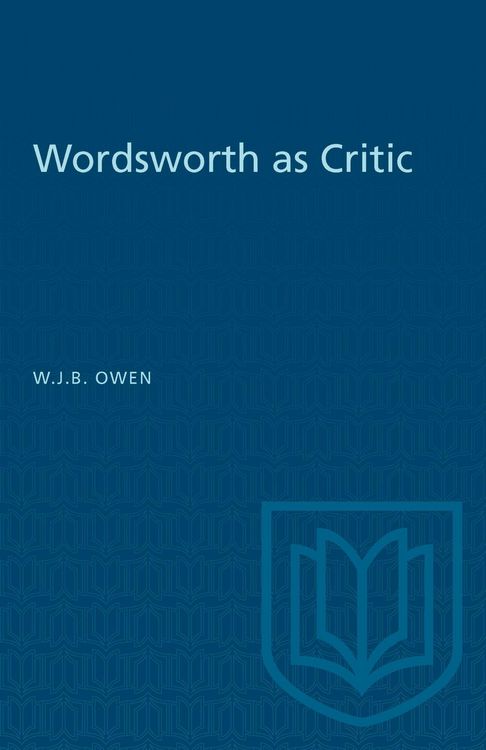 Produktbild: Wordsworth as Critic