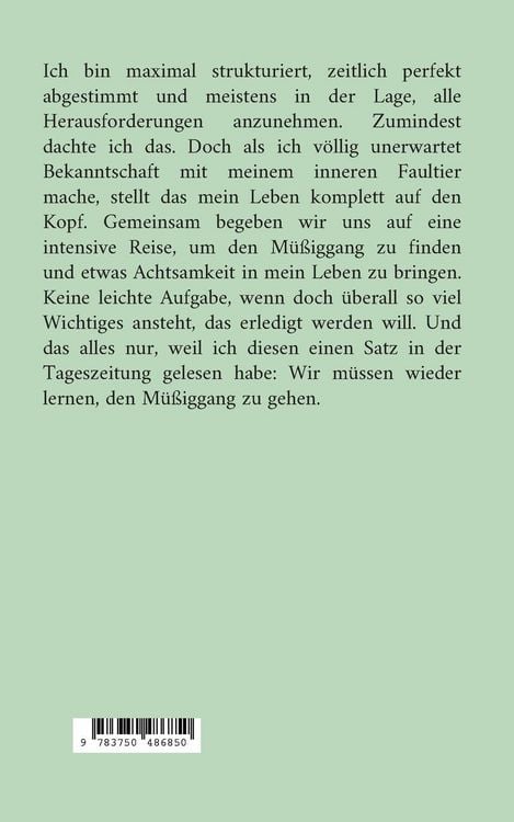 Produktbild: Das Faultier in mir muss Heimat finden