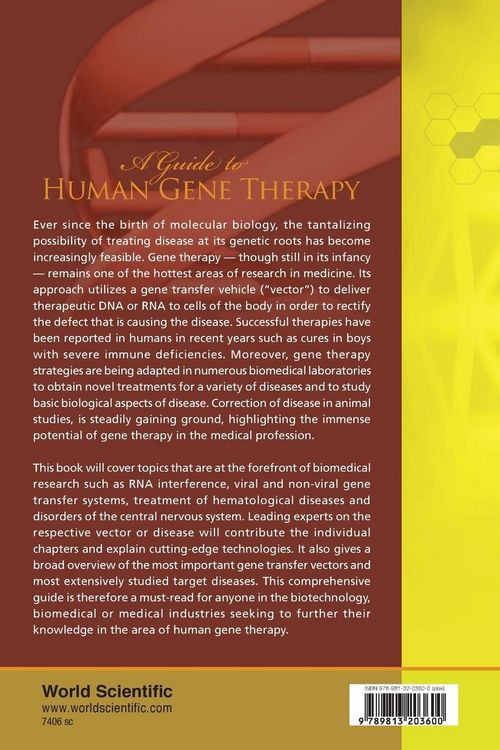 Produktbild: GUIDE TO HUMAN GENE THERAPY, A