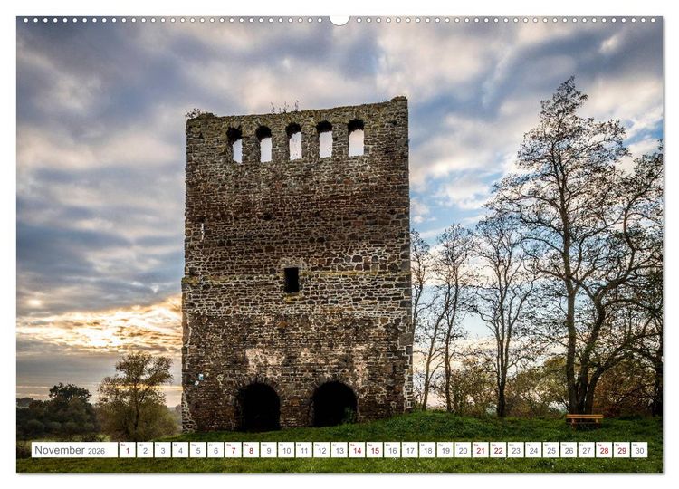 Produktbild: Romanik in Sachsen-Anhalt (hochwertiger Premium Wandkalender 2026 DIN A2 quer), Kunstdruck in Hochglanz