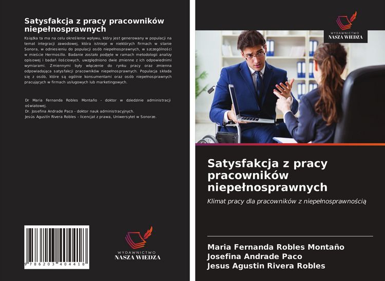 Produktbild: Satysfakcja z pracy pracownik&oacute;w niepe&iquest;nosprawnych