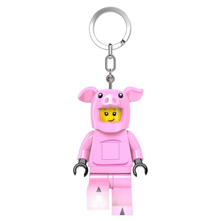 Produktbild: LEGO Piggy Guy Schl&uuml;sselanh&auml;nger mit Taschenlampe