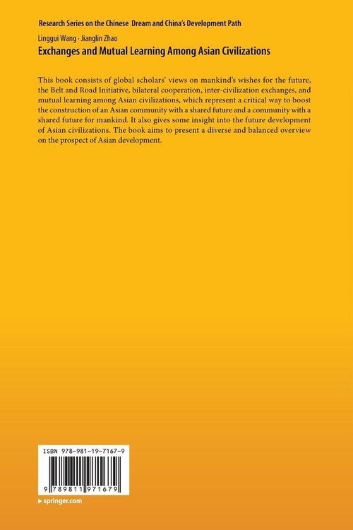 Produktbild: Exchanges and Mutual Learning Among Asian Civilizations