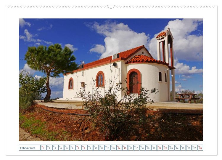 Produktbild: Zypern. Von Akamas bis Limassol (Wandkalender 2026 DIN A2 quer), CALVENDO Monatskalender