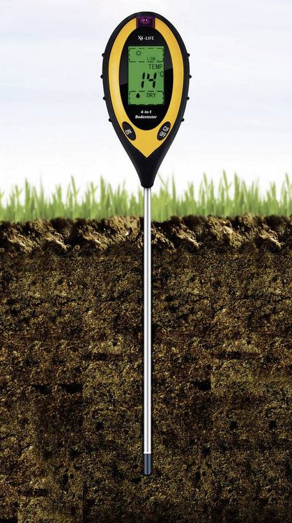 Produktbild: X4-LIFE 700403 Bodenmessger&auml;t Schwarz, Gelb