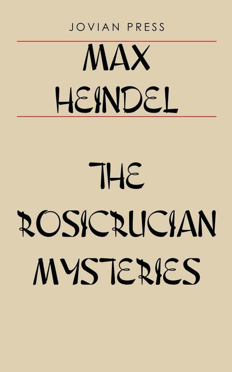 Produktbild: The Rosicrucian Mysteries