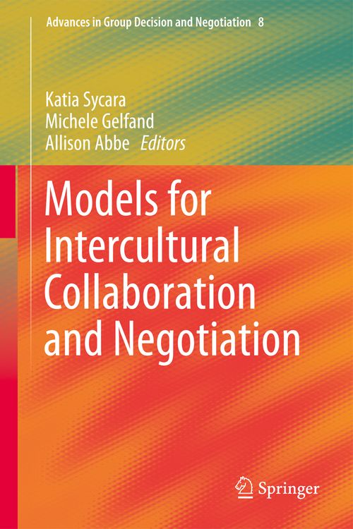 Produktbild: Models for Intercultural Collaboration and Negotiation