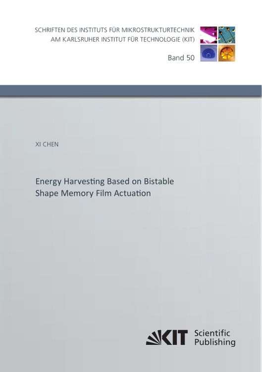 Produktbild: Energy Harvesting Based on Bistable Shape Memory Film Actuation