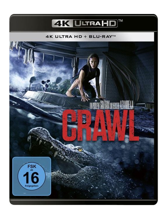 Produktbild: Crawl (4K Ultra HD) (+ Blu-ray)