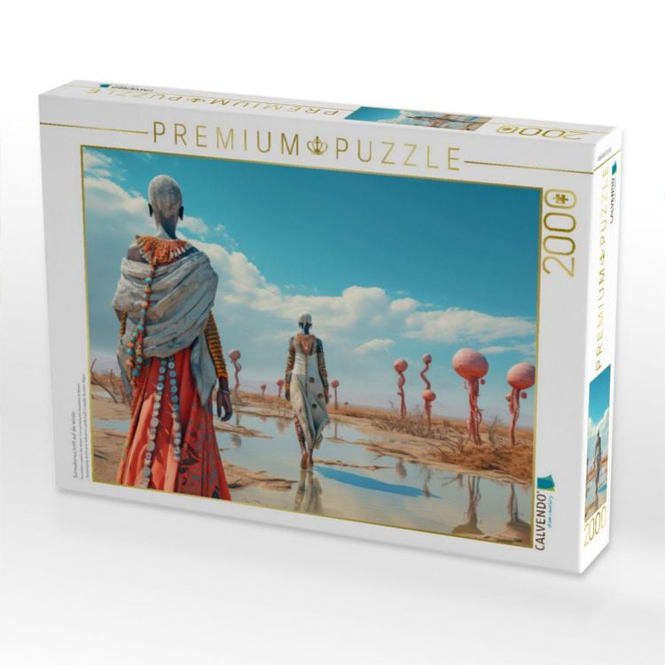 Produktbild: CALVENDO Puzzle Surrealismus trifft auf die W&uuml;ste | 2000 Teile Lege-Gr&ouml;&szlig;e 90x67cm Foto-Puzzle f&uuml;r gl&uuml;ckliche Stunden