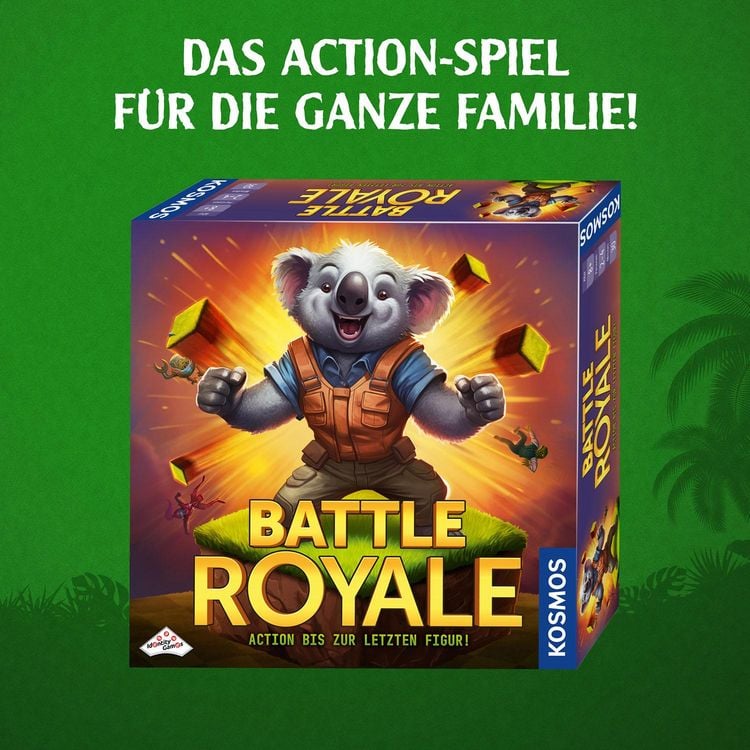 Produktbild: KOSMOS 684037 - Battle Royale, Action bis zur letzten Figur!, Familienspiel