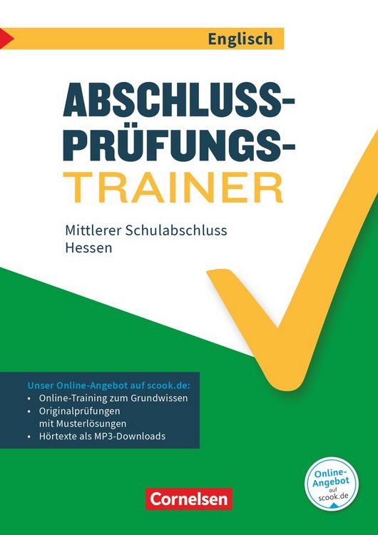 Produktbild: Abschlusspr&uuml;fungstrainer Englisch - Hessen - 10. Schuljahr
