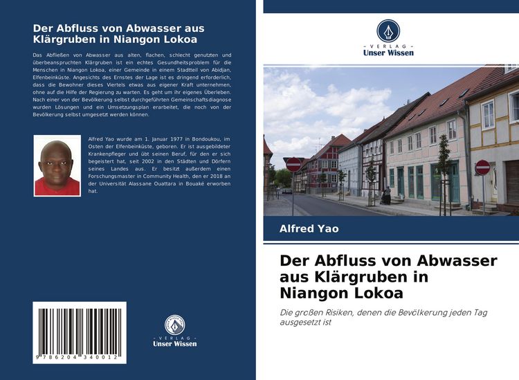 Produktbild: Der Abfluss von Abwasser aus Kl&auml;rgruben in Niangon Lokoa