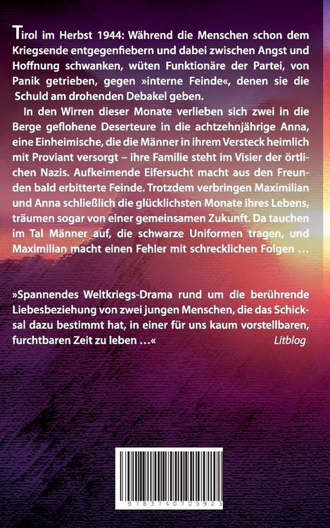 Produktbild: Angst vor Morgenrot