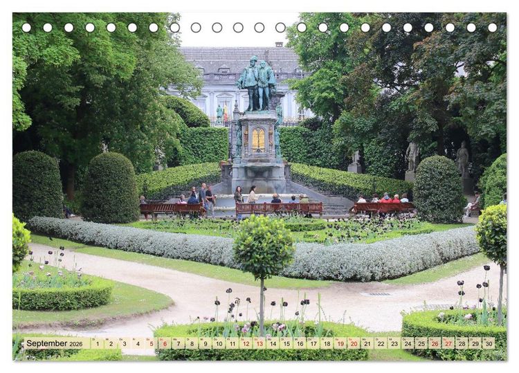 Produktbild: Br&uuml;ssel - Spannende Metropole (Tischkalender 2026 DIN A5 quer), CALVENDO Monatskalender