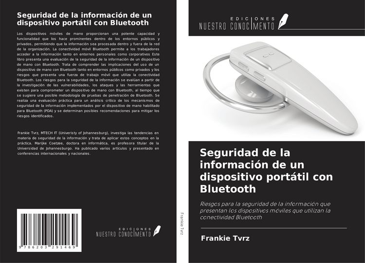 Produktbild: Seguridad de la informaci&oacute;n de un dispositivo port&aacute;til con Bluetooth