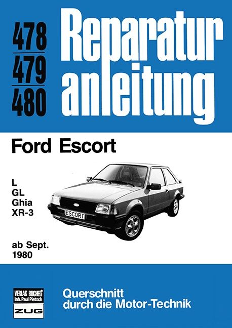 Produktbild: Ford Escort L / GL / Ghia / XR-3 ab Sept. 1980