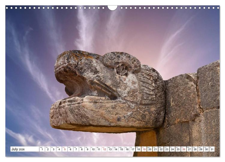 Produktbild: Land of the Maya Mexico-Yucatan (Wall Calendar 2026 DIN A3 landscape), CALVENDO 12 Month Wall Calendar