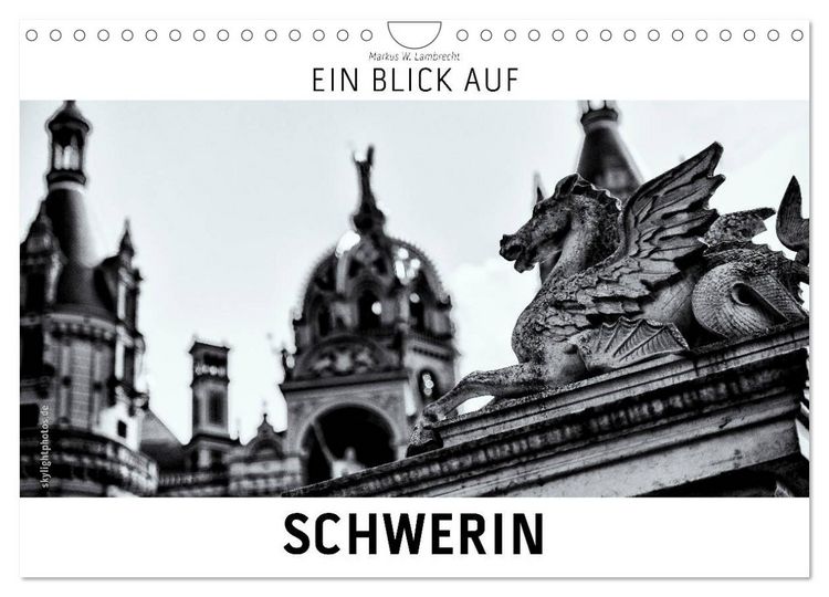 Produktbild: Ein Blick auf Schwerin (Wandkalender 2026 DIN A4 quer), CALVENDO Monatskalender