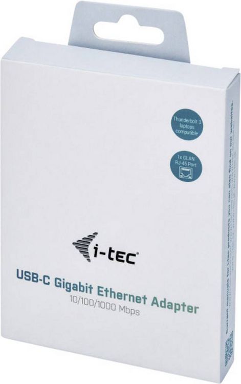 Produktbild: i-tec C31METALGLAN Netzwerkadapter 10 / 100 / 1000 MBit/s USB-C&reg;