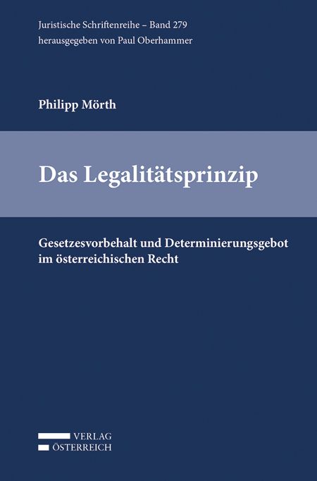 Produktbild: Das Legalit&auml;tsprinzip