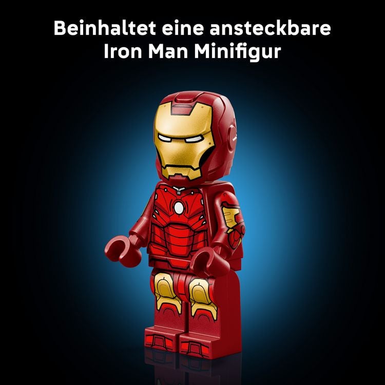 Produktbild: LEGO 76344 Marvel Iron Man Mark 3 Sammleredition, Spielset mit Figuren