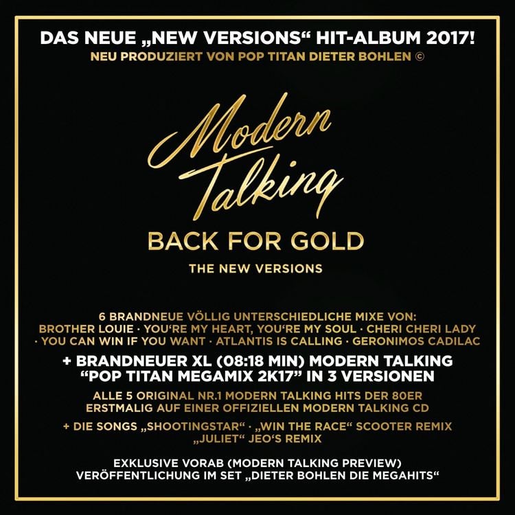 Produktbild: Back for Gold