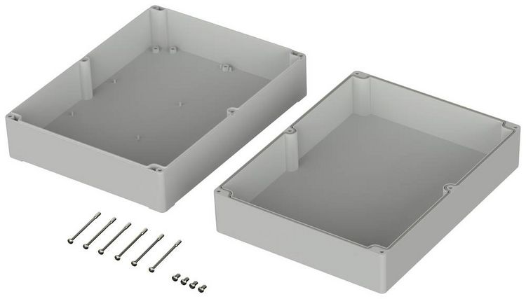 Produktbild: Bopla EUROMAS T 254 03254000 Industrie-Geh&auml;use 300 x 230 x 110 ABS Lichtgrau (RAL 7035) 1 St.