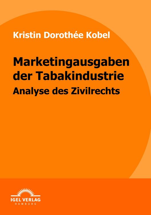 Produktbild: Marketingausgaben der Tabakindustrie