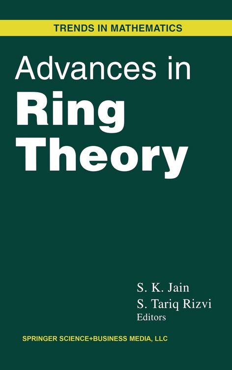 Produktbild: Advances in Ring Theory