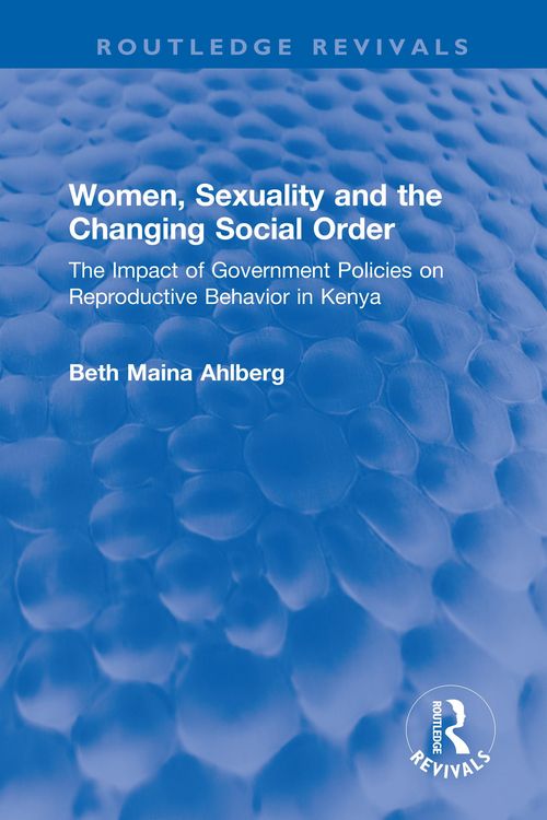 Produktbild: Women, Sexuality and the Changing Social Order