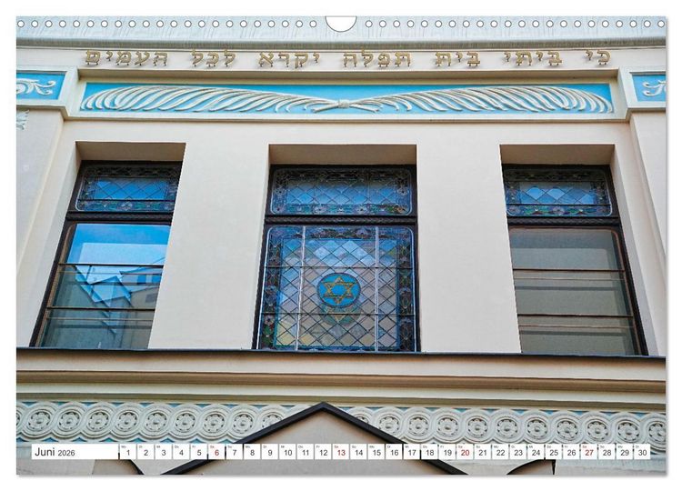 Produktbild: Synagogen im Baltikum (Wandkalender 2026 DIN A3 quer), CALVENDO Monatskalender