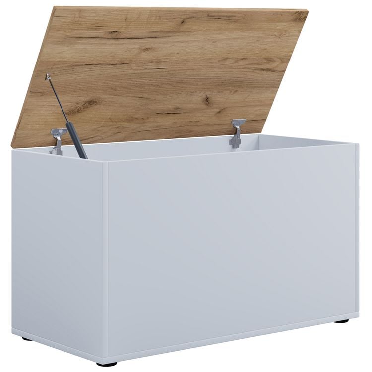 Produktbild: Holz Sitztruhe Sitzbank Truhe Box Kiste Bendola