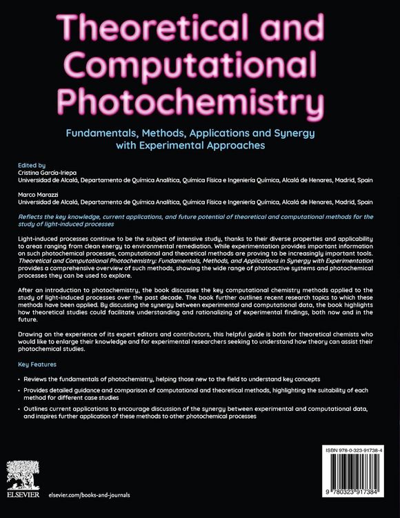 Produktbild: Theoretical and Computational Photochemistry