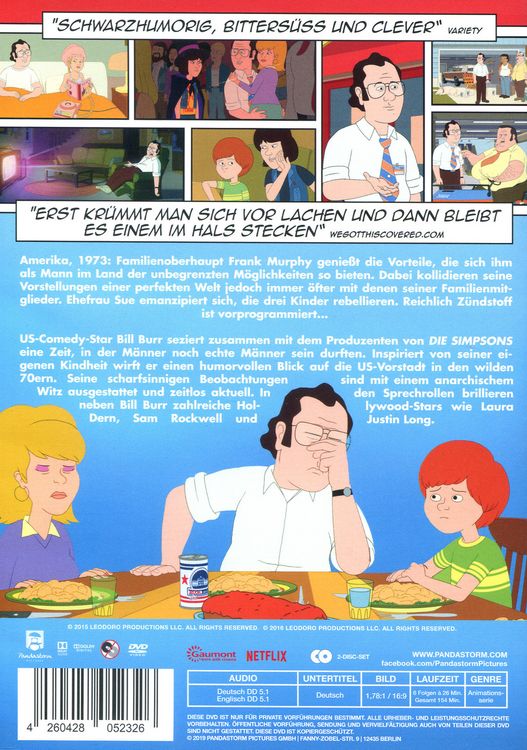Produktbild: F is for Family - Staffel 1 [2 DVDs]