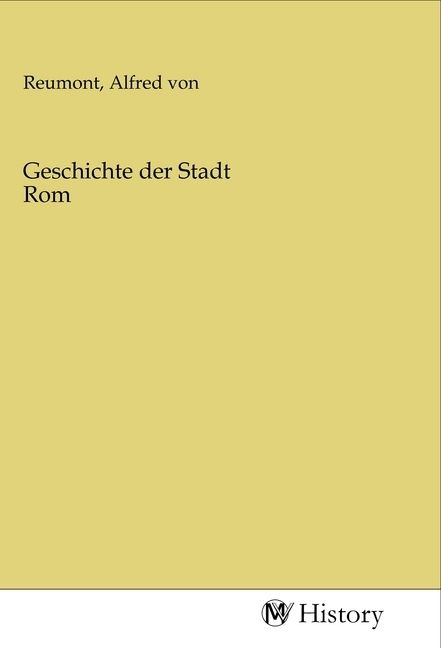 Produktbild: Geschichte der Stadt Rom