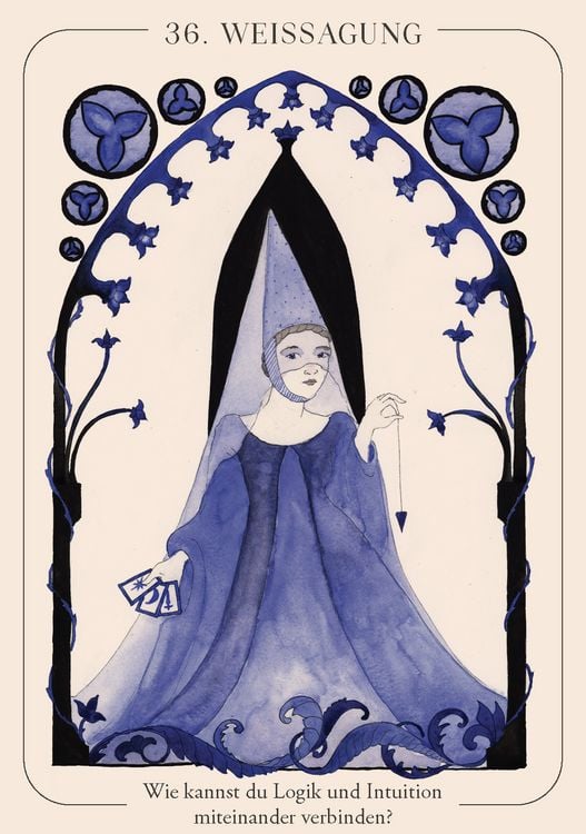 Produktbild: Orakel-Kartenset: Folklore Orakel | Die Liebe, die Reise, die Prophezeiung &ndash; Integriere die zentralen Motive aus Sagen, M&auml;rchen und Erz&auml;hlungen in deine Legung