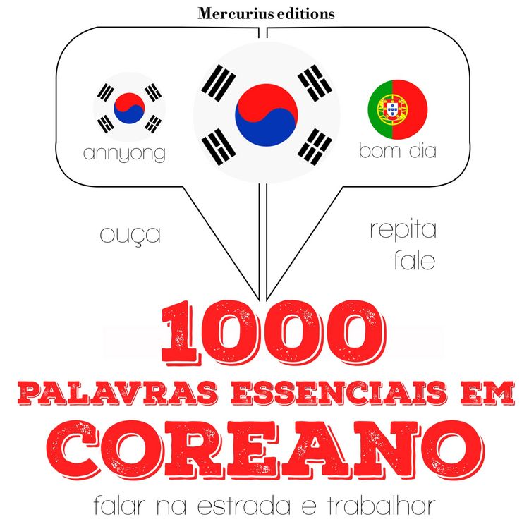 Produktbild: 1000 palavras essenciais em coreano