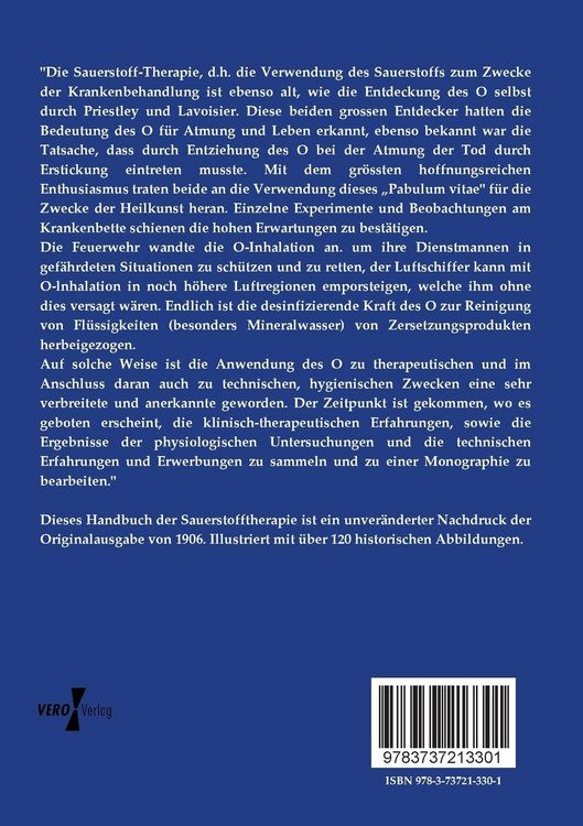 Produktbild: Handbuch der Sauerstofftherapie