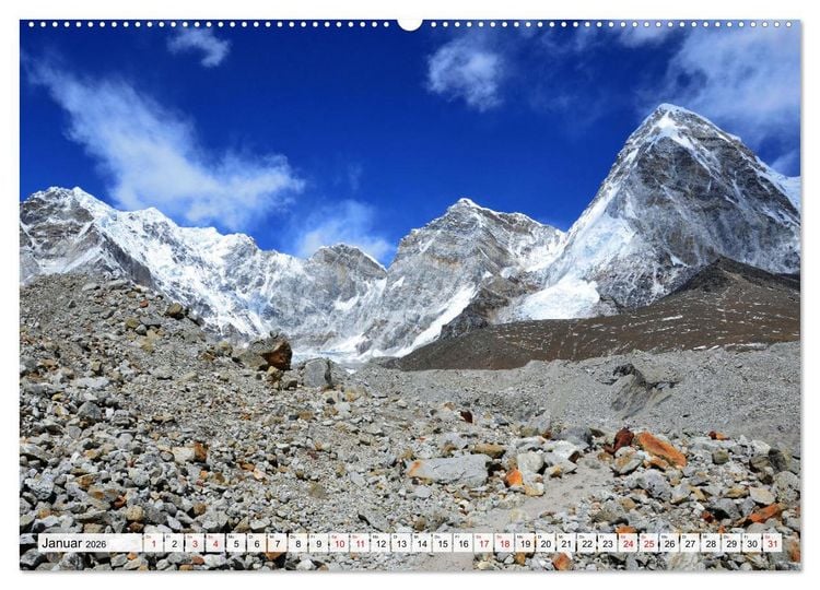 Produktbild: Einzigartiges NEPAL (hochwertiger Premium Wandkalender 2026 DIN A2 quer), Kunstdruck in Hochglanz