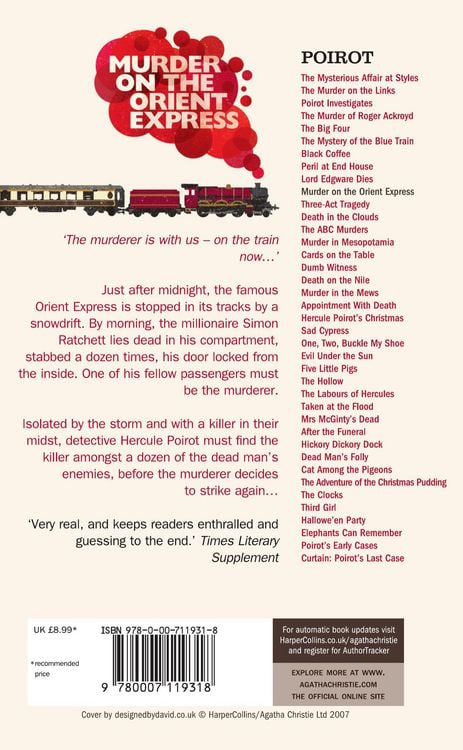 Produktbild: Murder on the Orient Express