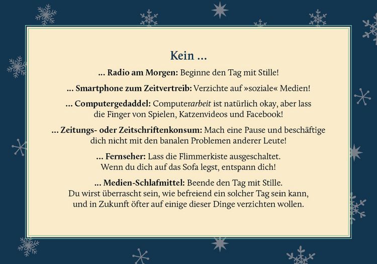 Produktbild: Achtsame Adventszeit. Hardcover-Ausgabe