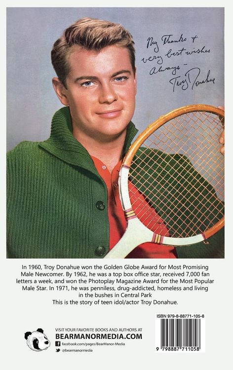 Produktbild: Inventing Troy Donahue - The Making of a Movie Star (hardback)